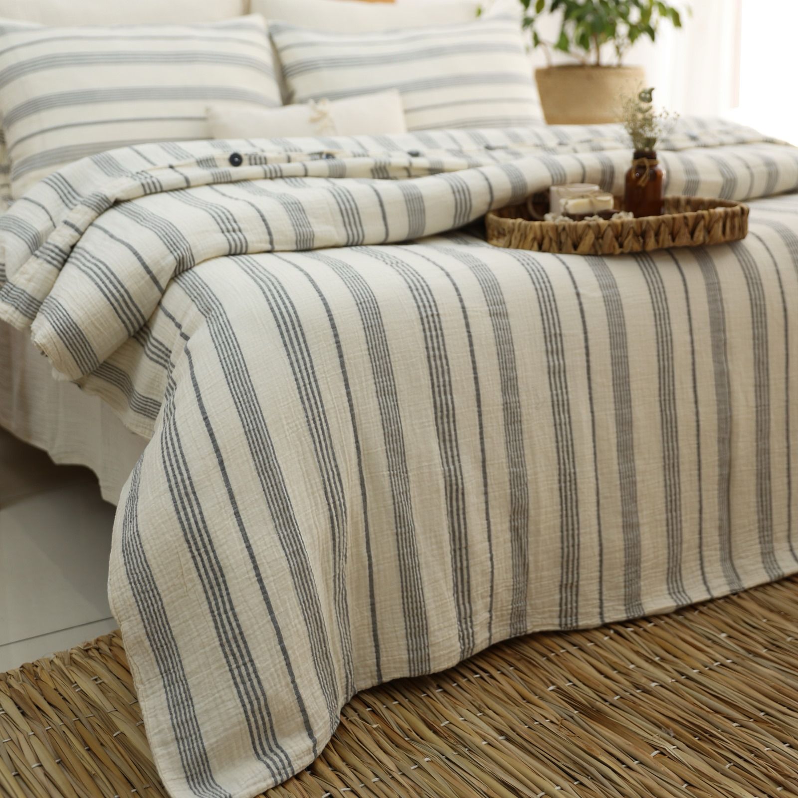 Ranforce Duvet Set — White